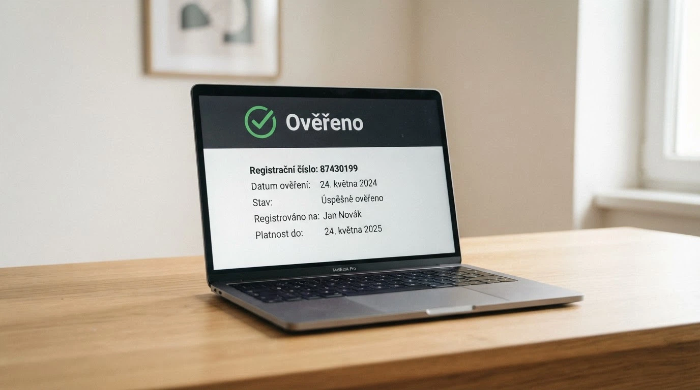 Úřední dokument s razítkem Ministerstva financí ČR a textem zákona o hazardních hrách