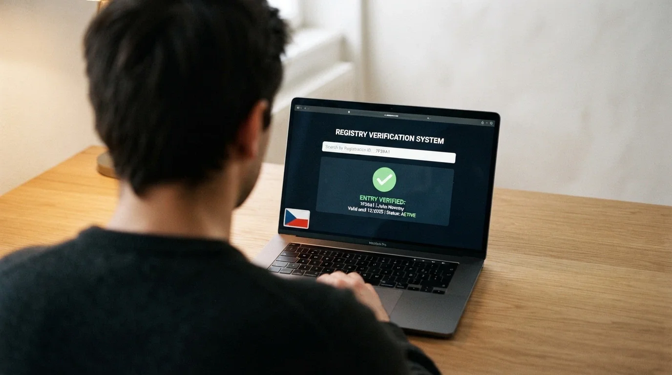 Logo nebo úřední dokument Ministerstva financí ČR — symbol hazardní licence v České republice