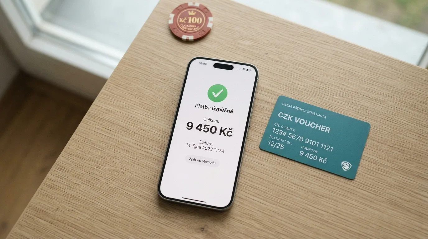 Mobil s aplikací Aircash, terminál Paysafecard, platební karta — tři platební metody vedle sebe