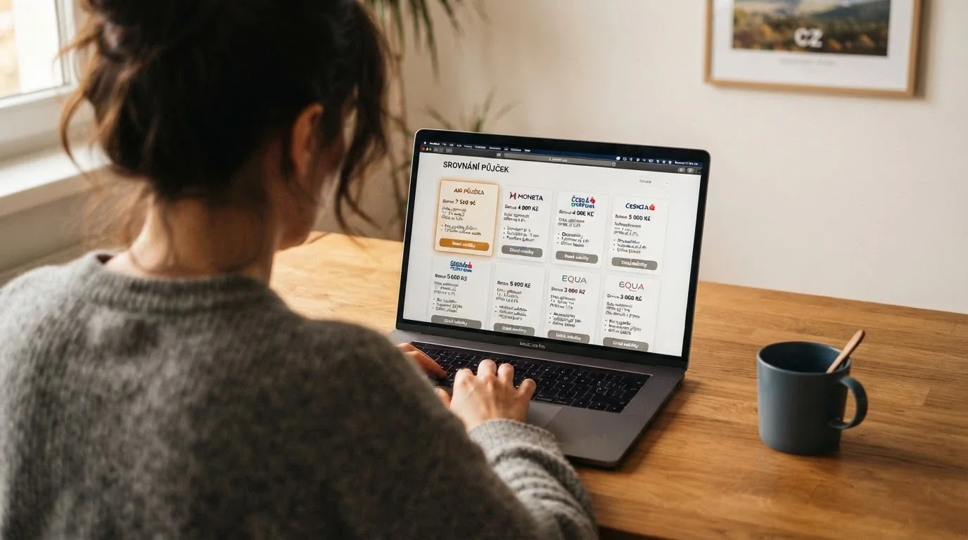 Koláž log deseti porovnávaných online casin s českou licencí MF ČR seřazených vedle sebe