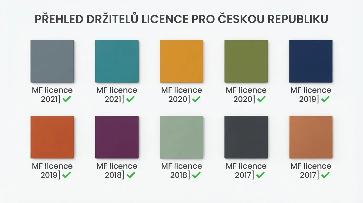 Koláž logotypů deseti hodnocených mobilních casin seřazených do mřížky
