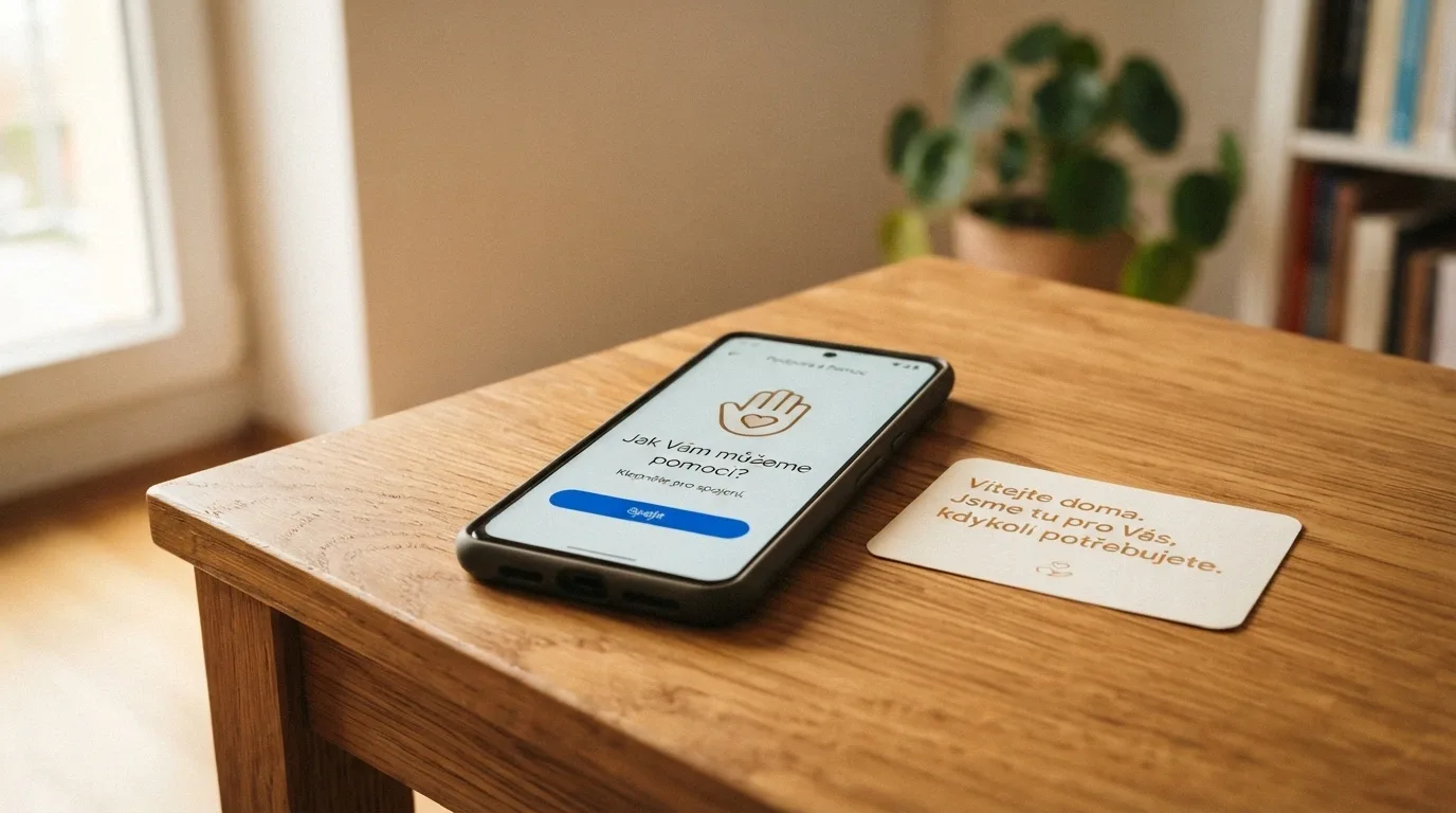 Telefonní linka pomoci — nonstop podpora pro hráče hazardních her a jejich blízké v Česku